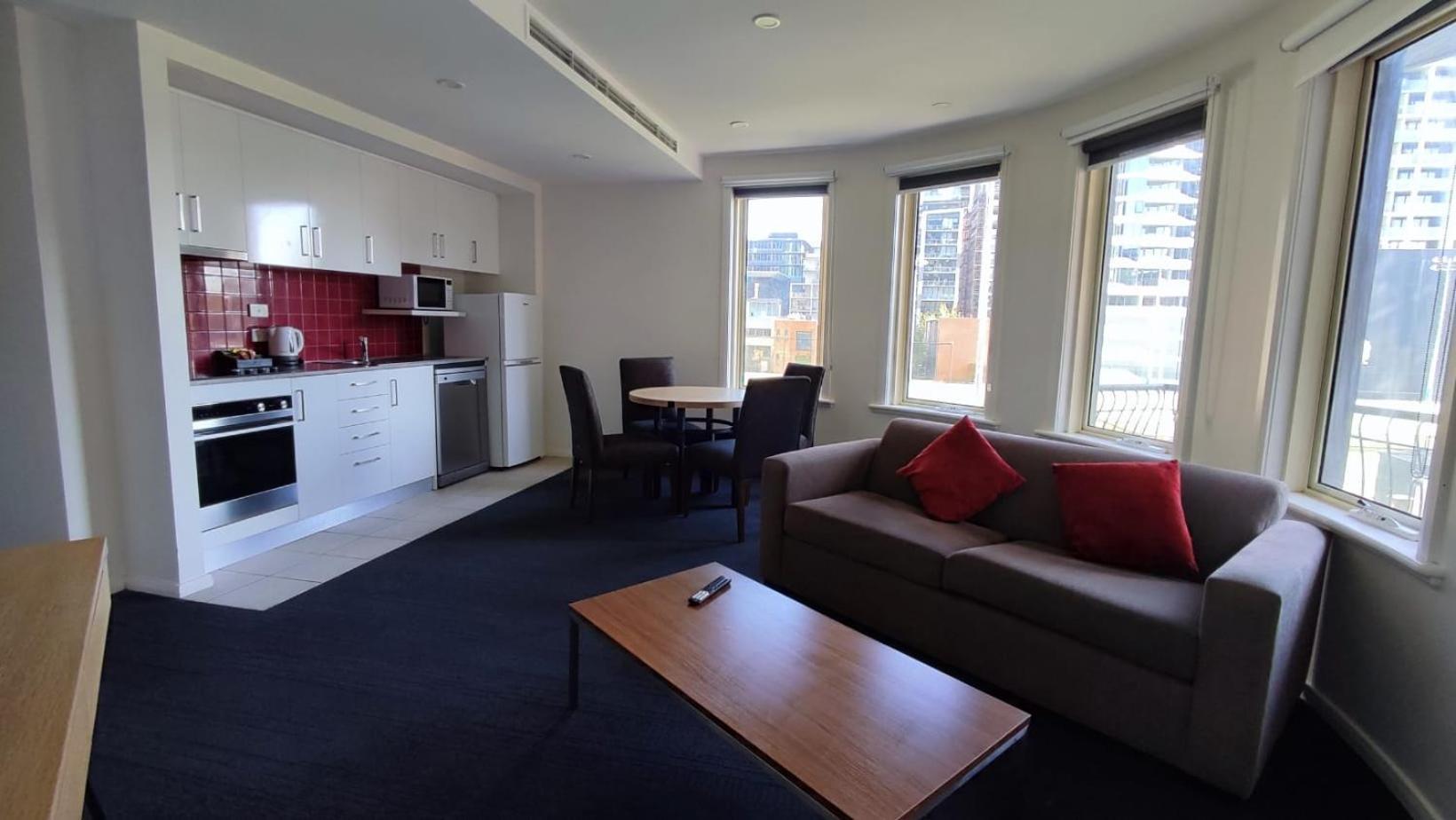 South Yarra Central Apartment Hotel Мельбурн Екстер'єр фото